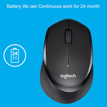 Load image into Gallery viewer, Logitech M330 Wireless Optical Mute Mouse with Micro USB Receiver