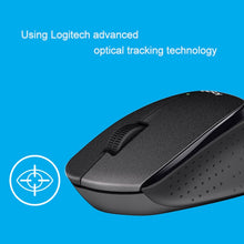 Load image into Gallery viewer, Logitech M330 Wireless Optical Mute Mouse with Micro USB Receiver