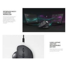 Load image into Gallery viewer, Logitech MX ERGO S 440DPI Bluetooth + Unifying Dual-mode Wireless Trackball Optical Mouse, MX ERGO S