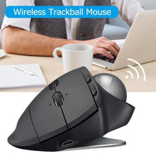 Load image into Gallery viewer, Logitech MX ERGO S 440DPI Bluetooth + Unifying Dual-mode Wireless Trackball Optical Mouse, MX ERGO S