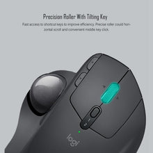 Load image into Gallery viewer, Logitech MX ERGO S 440DPI Bluetooth + Unifying Dual-mode Wireless Trackball Optical Mouse, MX ERGO S