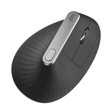 Load image into Gallery viewer, Logitech MX Vertical 4000DPI USB-C / Type-C + Unifying + Bluetooth Three-mode Ergonomic Wireless Vertical Optical Mouse, MX Vertical