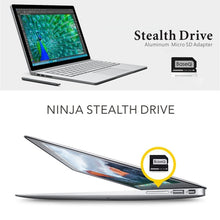 Load image into Gallery viewer, BASEQI Hidden Aluminum Alloy SD Card Case for Lenovo Flex4-14 Laptop, For Lenovo Flex4-14