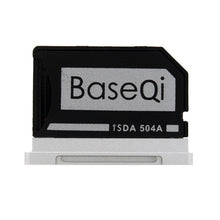 Load image into Gallery viewer, BASEQI 504ASV Hidden Aluminum Alloy SD Card Case for Macbook Pro Retina 15 inch (End of 2013 - Mid-2015) Laptops, For Macbook Pro Retina 15