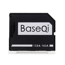 Load image into Gallery viewer, BASEQI Hidden Aluminum Alloy SD Card Case for Macbook Pro (Mid-2012) (not Retina) Laptops, For Macbook Pro Mid-2012 (not Retina)