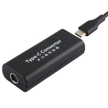 Load image into Gallery viewer, DC 7.4 x 0.6mm Power Jack Female to USB-C / Type-C Female Power Connector Adapter with 15cm USB-C / Type C Cable, 7.4x0.6mm