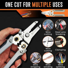 Load image into Gallery viewer, Multi-functional Wire Splitting Pliers Electrician Manual Tool