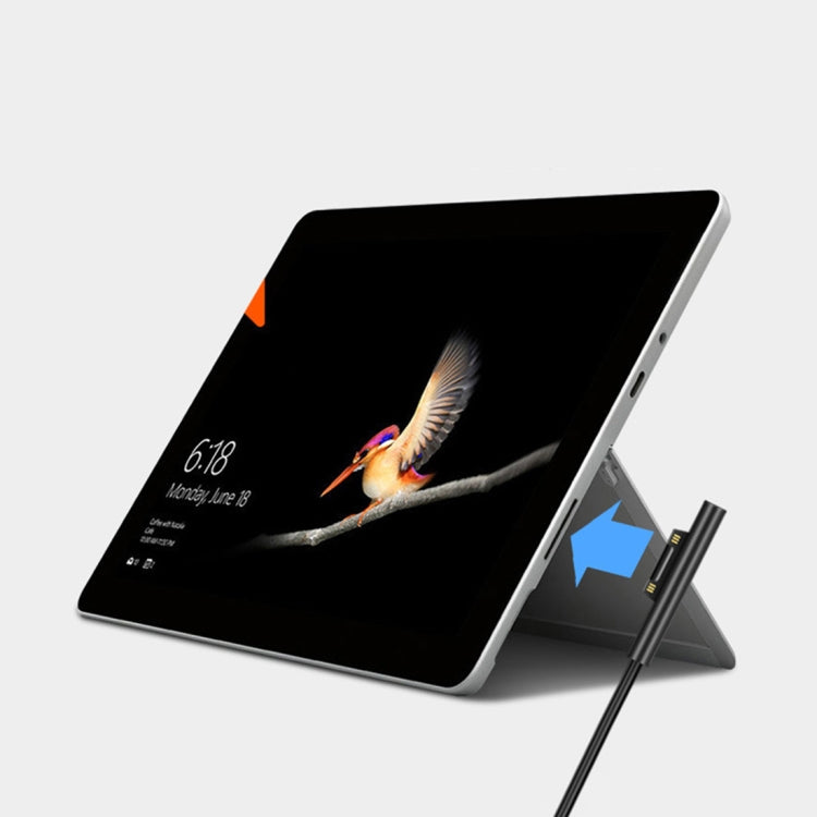 USB-C / Type-C Female to 6 Pin Male Laptop PD Fast Charging Cable for Microsoft Surface Pro 9 / 8 / 7 / 6 / 5 / 4 / 3, Cable Length: 0.2m, Pro 9 / 8 / 7 / 6 / 5 / 4 / 3 to USB-C / Type-C Female Black                                                     ...