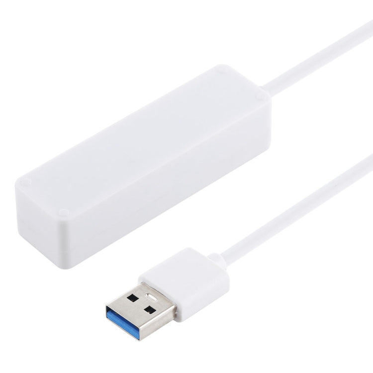 2 in 1 TF / SD Card Reader + 3 x USB 3.0 Ports to USB 3.0 HUB Converter, Cable Length: 26cm, USB 3.0 (Black), USB 3.0 (White)