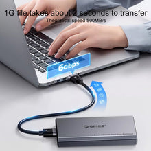 Load image into Gallery viewer, ORICO DD25 C3 2.5 inch Type-C to Type-C and USB Mechanical SSD Enclosure, Supported Capacity: 6TB