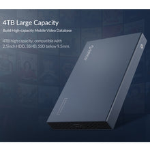 Load image into Gallery viewer, ORICO DD25 C3 2.5 inch Type-C to Type-C and USB Mechanical SSD Enclosure, Supported Capacity: 6TB