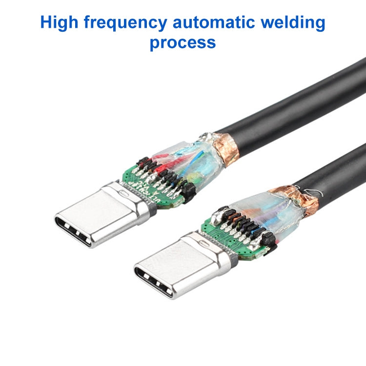 USB 3.1 Type-C / USB-C to Type-C / USB-C Gen2 Connection Cable, Length: 50cm, Length: 50cm