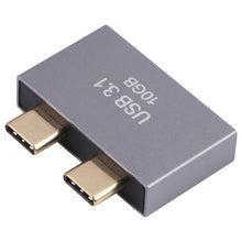 Load image into Gallery viewer, USB Female + USB-C / Type-C Female to 2 x USB-C / Type-C Male Adapter, USB Female+Type-C Female to 2 x Type-C