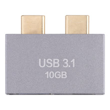 Load image into Gallery viewer, USB Female + USB-C / Type-C Female to 2 x USB-C / Type-C Male Adapter, USB Female+Type-C Female to 2 x Type-C