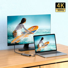 Load image into Gallery viewer, UC912 4 in 1 4K 30Hz USB 3.0 + 2 x USB 2.0 to USB-C / Type-C Multifunctional HUB Adapter, UC912 USB 3.0 + 2 x USB 2.0