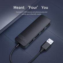Load image into Gallery viewer, ORICO FL02 480Mbps 4 Ports USB 2.0 HUB, FL02