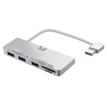 Load image into Gallery viewer, Rocketek For iMac USB3.0 x 3 + SD / TF Multi-function HUB Expansion Dock, USB3.0 x 3 + SD / TF