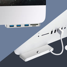 Load image into Gallery viewer, Rocketek For iMac USB3.0 x 3 + SD / TF Multi-function HUB Expansion Dock, USB3.0 x 3 + SD / TF