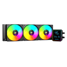 Load image into Gallery viewer, PCBuilder BLIZZARD FREEZE 360mm AIO ARGB Liquid CPU Cooler - Black