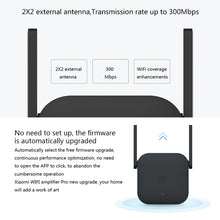 Load image into Gallery viewer, Original Xiaomi Mi WiFi Amplifier Pro 300Mbps WiFi Smart Extender Router with 2x2 External Antennas, US Plug, Amplifier Pro