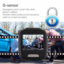 Load image into Gallery viewer, Mini Car DVR Camera Recorder 2.0 inch LCD Screen HD 1080P 170 Degrees Wide Angle Viewing, Support Motion Detection / Infrared Night Vision / TF Card / Mic, 2.0 inch