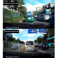 Load image into Gallery viewer, VGA 480P Car Camcorder DVR Driving Recorder Digital Video Camera Voice Recorder with 2.4 inch LCD Screen Display, Support 32GB Micro TF Card &amp; Infrared Night Vision Function(Black + Blue), 2.4 inch LCD