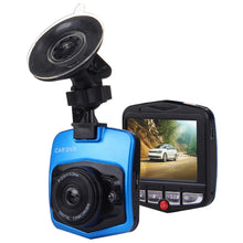 Load image into Gallery viewer, VGA 480P Car Camcorder DVR Driving Recorder Digital Video Camera Voice Recorder with 2.4 inch LCD Screen Display, Support 32GB Micro TF Card &amp; Infrared Night Vision Function(Black + Blue), 2.4 inch LCD