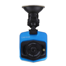 Load image into Gallery viewer, VGA 480P Car Camcorder DVR Driving Recorder Digital Video Camera Voice Recorder with 2.4 inch LCD Screen Display, Support 32GB Micro TF Card &amp; Infrared Night Vision Function(Black + Blue), 2.4 inch LCD