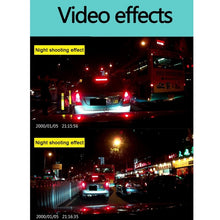 Load image into Gallery viewer, VGA 480P Car Camcorder DVR Driving Recorder Digital Video Camera Voice Recorder with 2.4 inch LCD Screen Display, Support 32GB Micro TF Card &amp; Infrared Night Vision Function(Black + Blue), 2.4 inch LCD