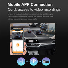 Load image into Gallery viewer, U06 2K Ultra HD Night Vision WiFi Car Driving Recorder Support Mobile APP, U06
