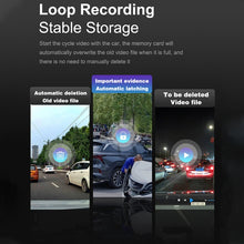 Load image into Gallery viewer, U06 2K Ultra HD Night Vision WiFi Car Driving Recorder Support Mobile APP, U06