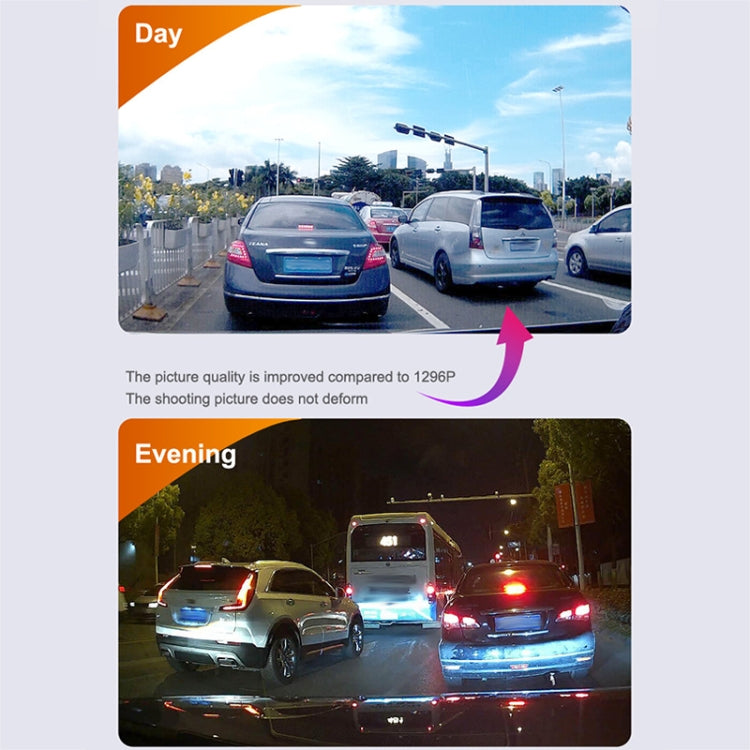 U06 2K Ultra HD Night Vision WiFi Car Driving Recorder Support Mobile APP, U06