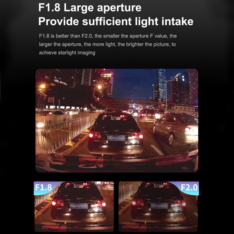 U06 2K Ultra HD Night Vision WiFi Car Driving Recorder Support Mobile APP, U06
