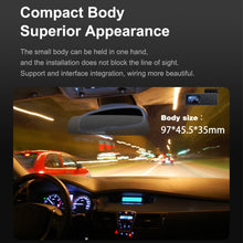 Load image into Gallery viewer, U06 2K Ultra HD Night Vision WiFi Car Driving Recorder Support Mobile APP, U06