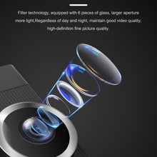 Load image into Gallery viewer, X12 2K Ultra HD Panoramic Triple Recording WiFi Car Driving Recorder Support Mobile APP, X12