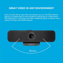Load image into Gallery viewer, Logitech C925E 1080p HD Webcam with Integrated Security Cover