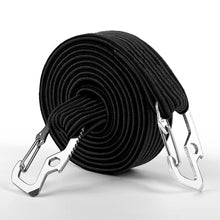 Load image into Gallery viewer, 2m Elastic Strapping Rope Packing Tape for Bicycle Motorcycle Back Seat with Hook, 2m