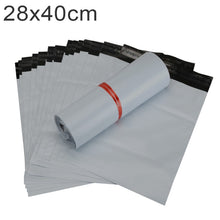 Load image into Gallery viewer, 100 PCS / Roll Thick Express Bag Packaging Bag Waterproof Plastic Bag, Size: 28x40cm (Dark Grey), 28x40cm, Silver Grey, 28x40cm, White, 28x40cm, Pink