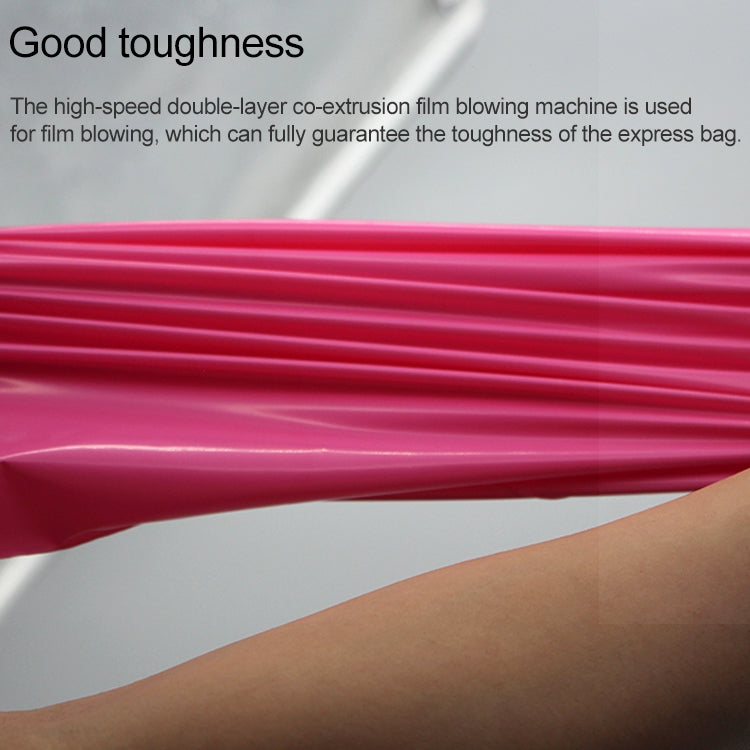 100 PCS / Roll Thick Express Bag Packaging Bag Waterproof Plastic Bag, Size: 28x40cm (Dark Grey), 28x40cm, Silver Grey, 28x40cm, White, 28x40cm, Pink