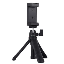 Load image into Gallery viewer, PULUZ Selfie Sticks Tripod Mount + Phone Clamp with Tripod Adapter &amp; Long Screw
