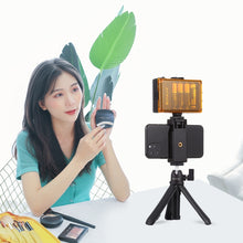 Load image into Gallery viewer, PULUZ Selfie Sticks Tripod Mount + Phone Clamp with Tripod Adapter &amp; Long Screw