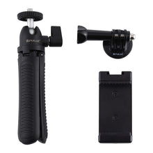 Load image into Gallery viewer, PULUZ Selfie Sticks Tripod Mount + Phone Clamp with Tripod Adapter &amp; Long Screw