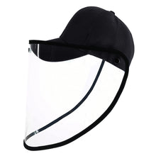 Load image into Gallery viewer, 50 PCS Anti-Saliva Splash Anti-Spitting Anti-Fog Anti-Oil Protective Baseball Cap Mask Removable Face Shield, Baseball Cap Mask 50 Pack, 50 PCS Baseball Cap Mask/Red, 50 PCS Baseball Cap Mask/Blue