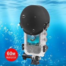 Load image into Gallery viewer, For Insta360 X5 PULUZ 60m Waterproof Sealed Diving Case with Silicone Lens Cover, Diving Case with Silicone Lens Cover