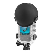 Load image into Gallery viewer, For Insta360 X5 PULUZ 60m Waterproof Sealed Diving Case with Silicone Lens Cover, Diving Case with Silicone Lens Cover