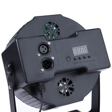 Load image into Gallery viewer, 36W 36 LEDs DMX512 RGB LED PAR Light with Remote Control, Strobe + Sound Control + Self-propelled, AC 100-240V, RGB with Remote Control
