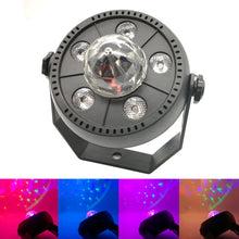 Load image into Gallery viewer, 11W 5 LEDs Colorful Rotating Magic Ball LED PAR Light