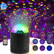 Load image into Gallery viewer, USB Bluetooth Crystal Magic Ball Stage Light with Remote Control
