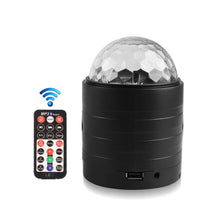 Load image into Gallery viewer, USB Bluetooth Crystal Magic Ball Stage Light with Remote Control