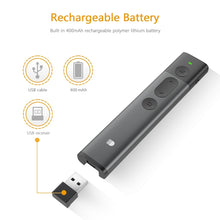 Load image into Gallery viewer, DOOSL DSIT036 Red Laser Pointer 2.4GHz Wireless Presenter PowerPoint Clicker, Red Laser